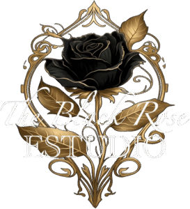 logo the blanck rose